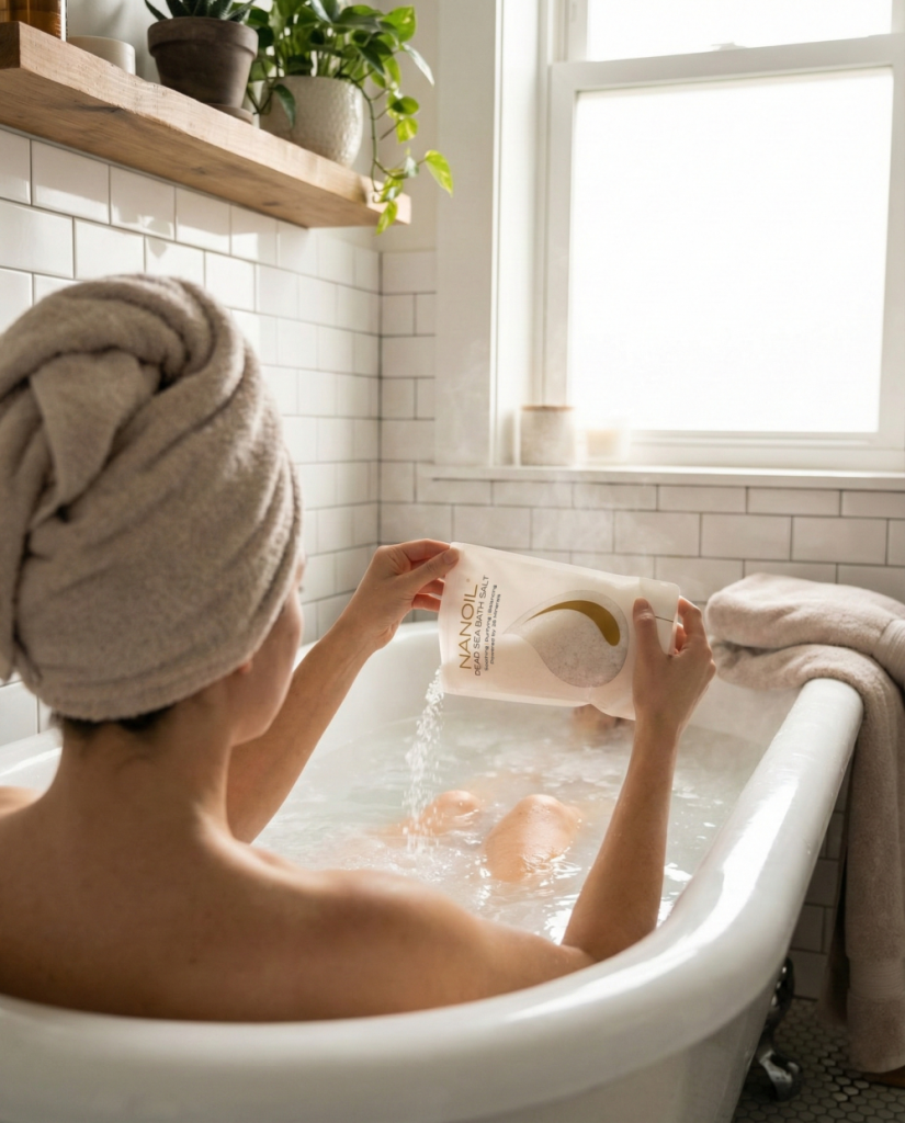 baño de sales para que sirve nanoil